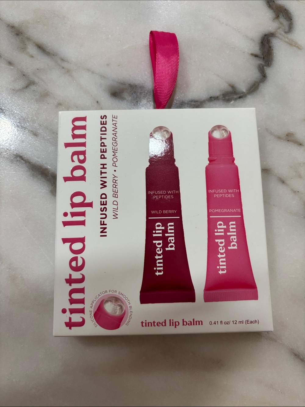 Tinted Lip Balm Duo - Wild Berry & Pomegranate